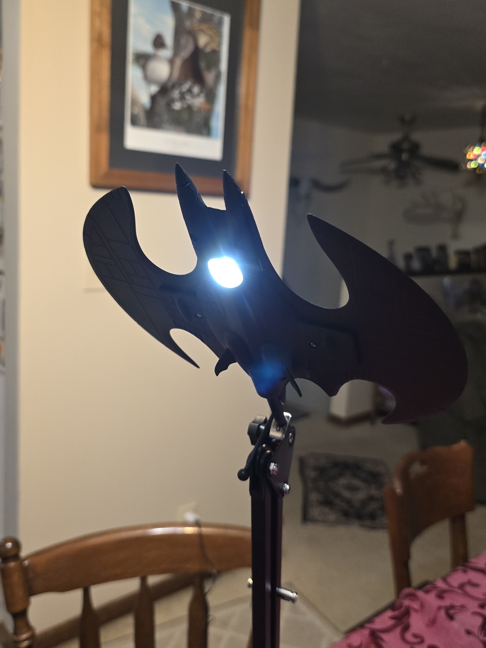 BATWING POSABLE LAMP-HARD TO FIND! - Picture 16 of 16